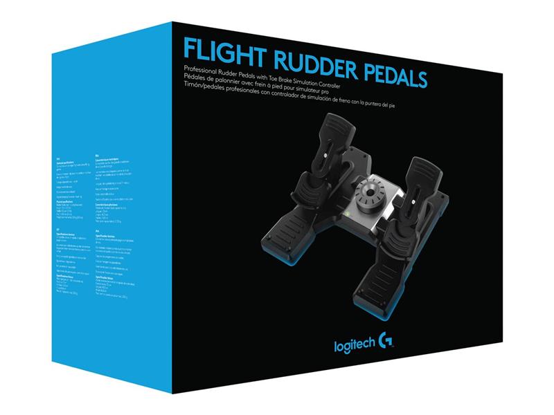 Logitech Pro Flight Rudder Pedals Vluchtsimulator
