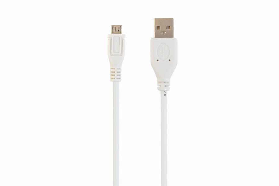 USB-kabel A MicroB 3 meter