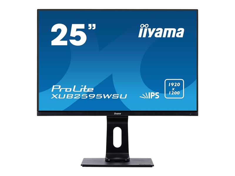 iiyama ProLite XUB2595WSU-B1 LED display 63,5 cm (25"") 1920 x 1200 Pixels WUXGA Flat Mat Zwart