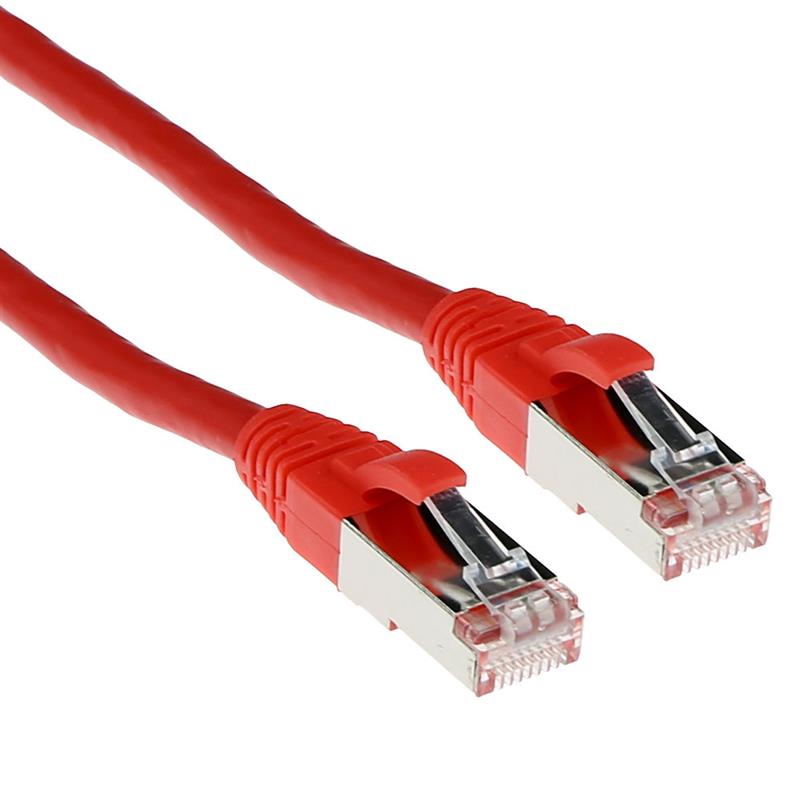 ACT FB6510 netwerkkabel Rood 10 m Cat6a S/FTP (S-STP)