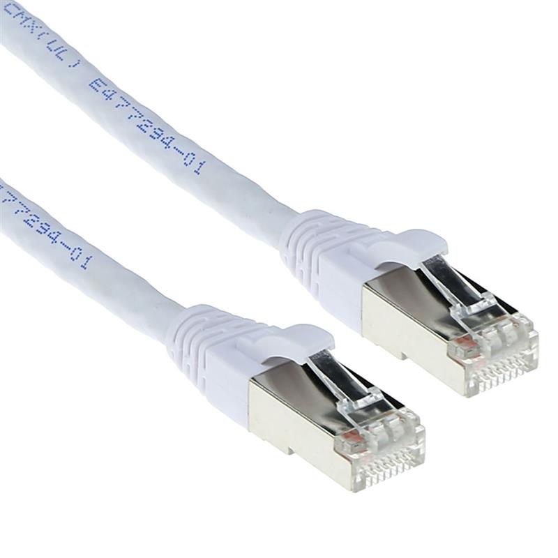 ACT FB7302 netwerkkabel Wit 2 m Cat6 S/FTP (S-STP)