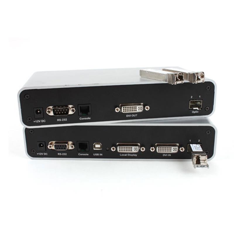 Opticis Two fiber multi-mode DVI KVM extender