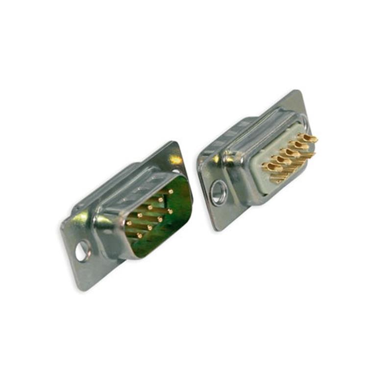 9 polige D-sub male connector