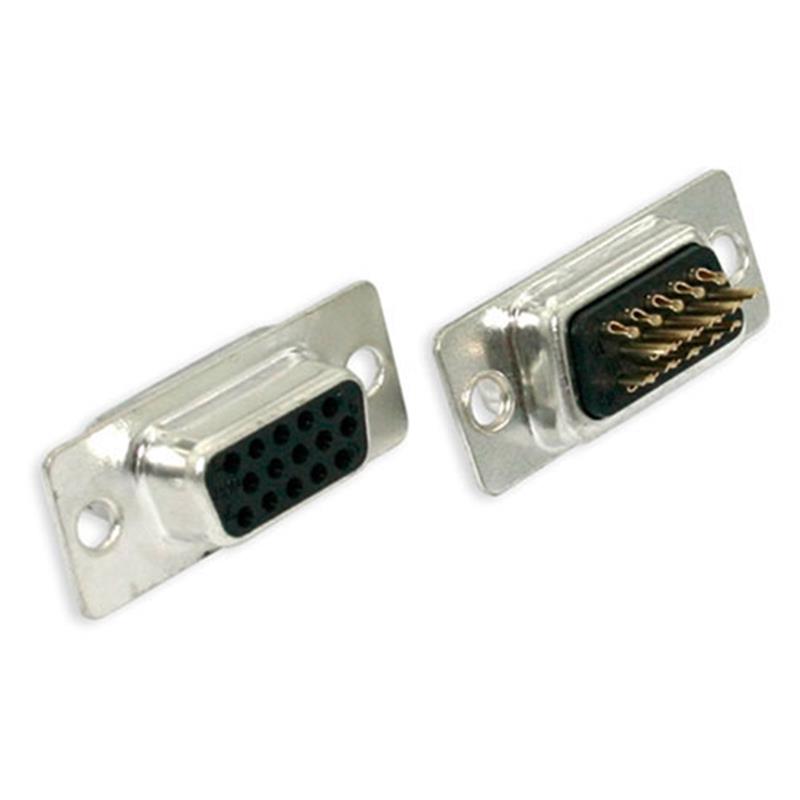 15 polige High Density D-sub connector female geschikt voor VGA aansluiting