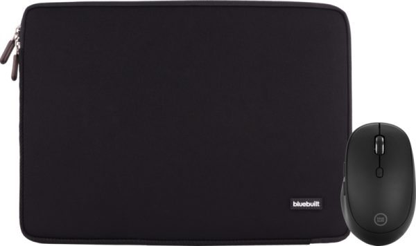 BlueBuilt Laptophoes voor Apple MacBook Pro 14 inch + Tradendum Bluetooth muis