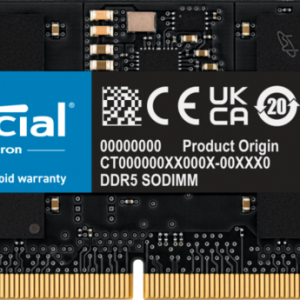 Crucial 32GB DDR5 SODIMM CL46 5600MT/s