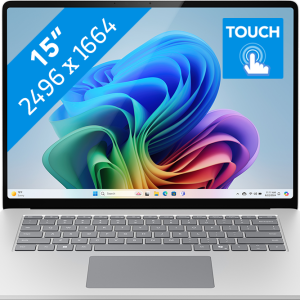 Microsoft Surface Laptop Copilot+ PC 15 Snapdragon X Elite / 16GB / 256GB Platinum