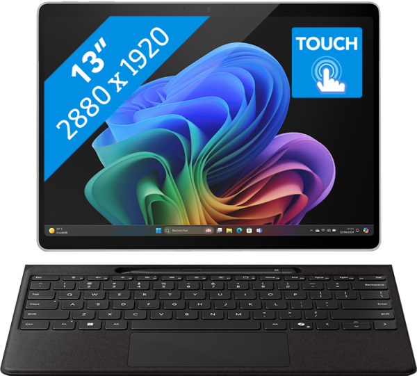 Microsoft Surface Pro Copilot+ PC OLED Snapdragon X Elite / 16GB / 512GB Platinum