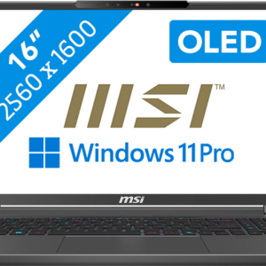 MSI Creator A16 AI+ A3XVFG-229NL QWERTY