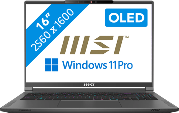 MSI Creator A16 AI+ A3XVFG-229NL QWERTY