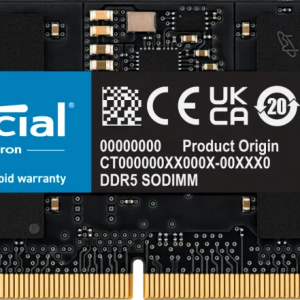 Crucial 8GB DDR5 SODIMM CL40 4800MT/s