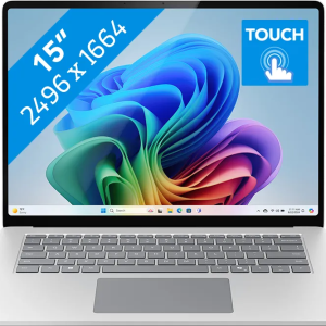 Microsoft Surface Laptop Copilot+ PC 15 Snapdragon X Elite / 16GB / 256GB Platinum