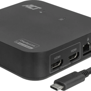 ACT Usb C Dual 4K Monitor DisplayLink Docking Station
