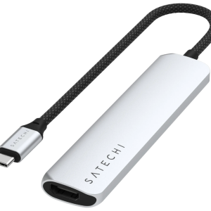 Satechi Type C Slim Multi-Port Adapter V2 Space Grey