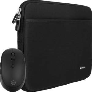 BlueBuilt Laptophoes 31 cm 13 inch S Zwart + Tradendum Muis
