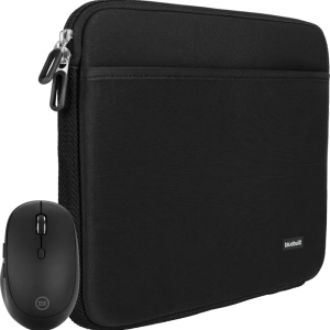 BlueBuilt Laptophoes 37 cm 15-16 inch S Zwart + Tradendum Muis