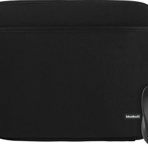 BlueBuilt Laptophoes breedte 33 cm 14 inch S Zwart + Nexum Draadloze muis