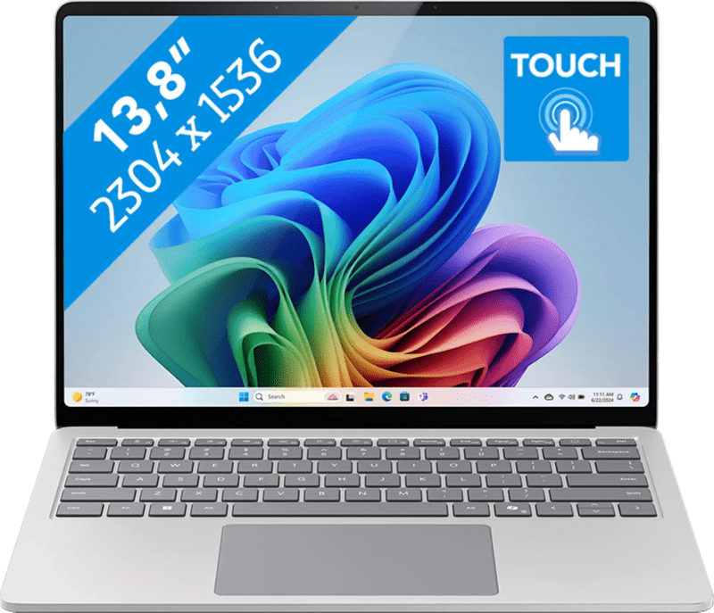 Microsoft Surface Laptop Copilot+ PC 13.8 Snapdragon X Plus / 16GB / 512GB Platinum