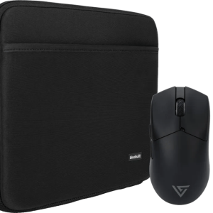 BlueBuilt Laptophoes breedte 33 cm 14 inch M Zwart + Vortech Pro Gaming Muis